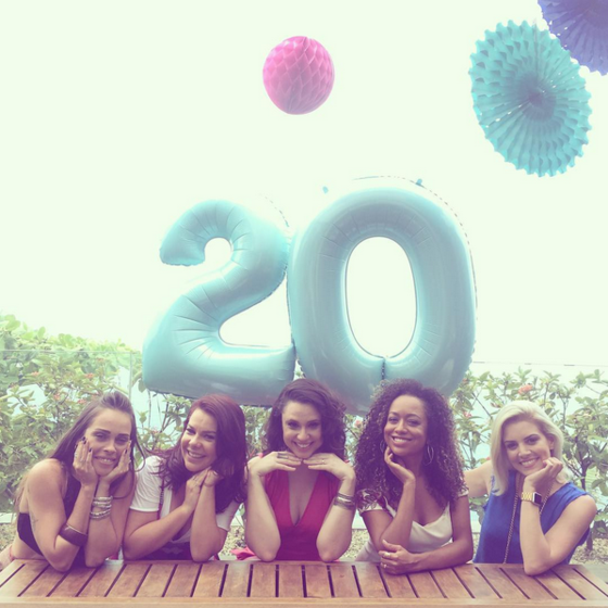 Fernanda Souza, Aretha Oliveira, Francis Helena, Gisele Frade, Renata Del Bianco Fernanda Souza, Aretha Oliveira, Francis Helena, Gisele Frade, Renata Del Bianco